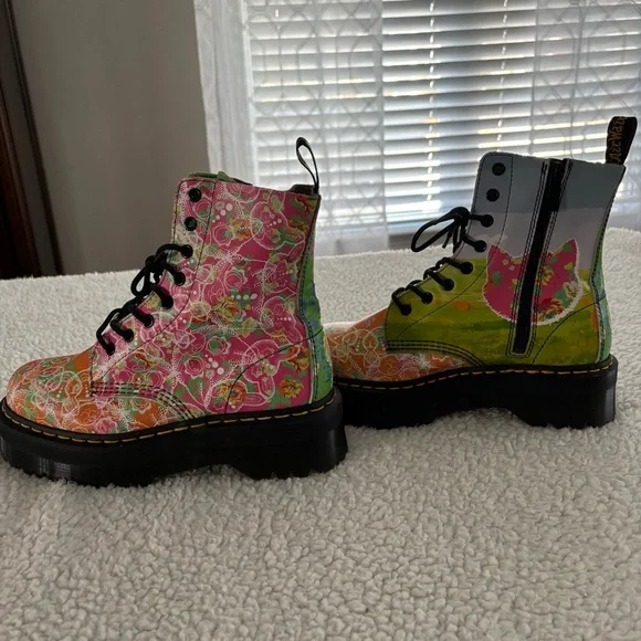 Dr. Martens Jadon Daze Boots. US Women’s Sz 9.  Excellent Condition. No Box. - Picture 3 of 16